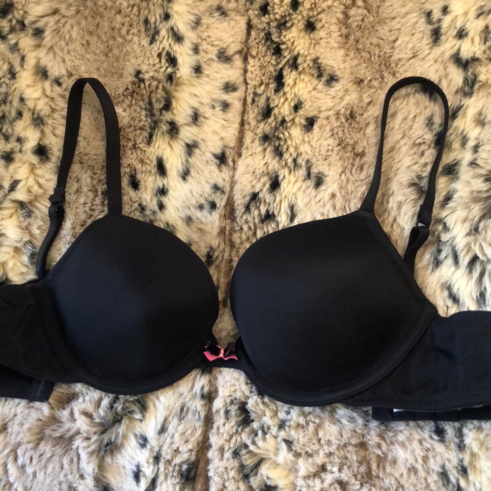 Pink and Black Xhilaration Bra